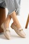 Lightweight Women's Ballet Flats with Orthopedic Sole and Buckle Detail |   Casual Shoes |   Mother Shoes - 2