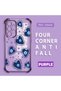 Samsung Galaxy A32 Compatible Transparent Silicone Flutter Protective Case Evil Eye Pattern