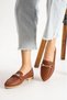 Orthopedic Sole Flat Buckle Detailed Lightweight Women's Ballerinas |   Casual Shoes |   Mother Shoes