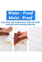 OneDcor 10 Pcs 3D Brick Wall Stickers - Self Adhesive, Waterproof Pe Foam, White Wallpaper - 7