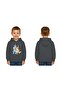 Unisex Bluey Printed Children's Swaetshirt Hooded 3 Thread Raster
