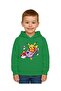 Unisex Pikachu Printed Children's Swaetshirt Hooded 3 Thread Raster - 2