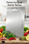 Stainless Steel Chopping Board Hygienic Non-Slip Titanium - 3