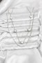 316L Steel Chain Silver Color Italian Chain Clover Model Women's Necklace - 2