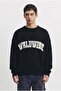 Men's Relaxed Fit Premium Knitwear Sweater Black - 3