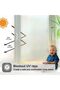 Frosted Window Film Static Cling Privacy UV Heat Control 40x100cm - 4