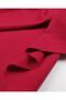 Crepe Fabric in Red Color Width: 140 cm - 3