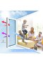 Frosted Window Film Static Cling Privacy UV Protection 45x100cm - 4
