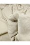 Ribbed Knit Knitted Fabrics in Cream Beige Color (Width 160 cm X Length 250 cm) - 5