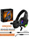 Kotion Each G9000 Gaming Headset with Mic & LED Light, Stereo Bass Noise Cancelling Over-Ear Headset - 3