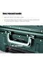 Hard Shell Aluminum Framed 20 Inch (7-10kg) Luggage, USB Charging Port, Bottle Holder - 5