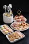 Flying Butterfly Silver Color Luxury 3-Piece Serving and Tableware Tongs Set Stylish Serving Presentation Set - 3