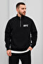 Unisex Half Zipper 3Yarn (Sha Fleece-Lined Winter Ufc Ba Printed Amuklu Sweatshirt - 2