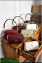 Women's Gold Detail Shoulder Bag White - 2