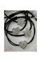 Black String Bracelet - Lucky Bracelet with Zircon Stone Detail - 4