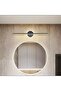 Sun Black 40 cm Acrylic Body Special Design Sconce with Daylight Led