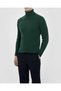 Italian Style S Slim Fit F Corded Fabric Men's Knitwear Sweater Green T13271 - 2