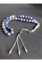 Lapis Lazuli Natural Stone Prayer Beads and Bracelet Set with Stylish Design Will Be Sent in a Box - 2