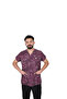 D/115 Gray Bat-Sleeve Unisex Doctor Nurse Student Terry Cotton Fabric Scrubs Set - 5