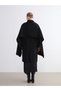 Özmarka New Season Detachable Shawl Collar Women's Cashmere Coat - 5