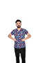 D/115 Gray Bat-Sleeve Unisex Doctor Nurse Student Terry Cotton Fabric Scrubs Single Top - 6