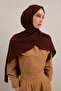 Lyocell Shawl - Match Pattern - Aly3-32 - Burgundy - 4