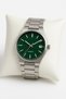 Premium Green Dial with Calendar, Stylish Steel Strap Men's Watch - 2