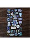 Blue Aesthetic & Travel Themed Sticker Set – 22×30 cm Large Size Decorative Sticker Sheet