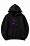 Oversized Unisex Tv Girl Printed Hooded Sweatshirt