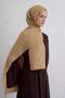 Lyocell Shawl - Logo Pattern - Aly6-70 - Gold - 3