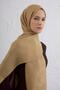 Lyocell Shawl - Logo Pattern - Aly6-70 - Gold