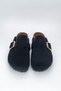 Women's Felt, Cork Sole, Orthopedic, Closed Front, Stylish, Buckle-Style Daily House Slippers - 6