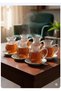 6 Pcs Broksiklet Tea Cups with Handles, Stylish, Delicate, Heat-Resistant, 170 Cc Volume, 9 cm Height, 5 cm Mouth. - 2