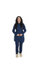 H/025 2 Pcs Judge Collar Uniform Doctor Nurse Student Lycra Fabric Scrubs Set