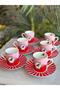 Royking Qush 6-Piece Turkish Coffee Cup Set New Year's Gift New Year - 4