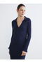 Quality Pieces from Çelebi Store Devrik Roba Collar Knitwear Dress - 3