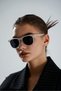 Looklight Club Master London Oval Frame White Sunglasses - 2