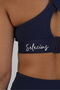 Premium Cropè A+ Fabric, Zippered, Adjustable, Shaping / Sculpting Sports Bras + Washing Bag - 7