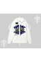 White Cardigan Sweatshirt Sp55Der