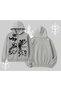White Cardigan Sweatshirt Why Are You Scared? - 3