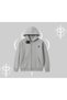 White Cardigan Sweatshirt Custom Logo