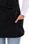 Kitchen Apron Waterproof Kitchen Apron Chef Apron with 3 Large Pockets Barista Apron Hairdresser Apron - 4