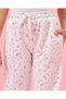 Girls Ivory Printed Active Track Pants - 4