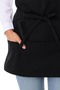 Kitchen Apron Waterproof Kitchen Apron Chef Apron with 3 Large Pockets Barista Apron Hairdresser Apron - 3