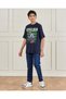 Senior Boys Navy Spiderman T-Shirt - 2