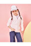 Girls Pink Hooded Sweatshirt - 5