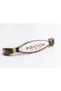 5-Piece 309/128/08-10 Porcelain Detailed Handle 128 mm – Stylish Metal Furniture Handle (Pack of 5) - 5