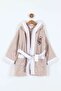 Clown Embroidered Hooded Children's Bathrobe - 100% Cotton - Original Boxed
