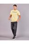 Men Yellow Basic Graphic T-Shirt - 2