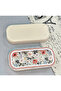 Eyewear Case Glasses Box Elegant and Protective Design with Flower - 2